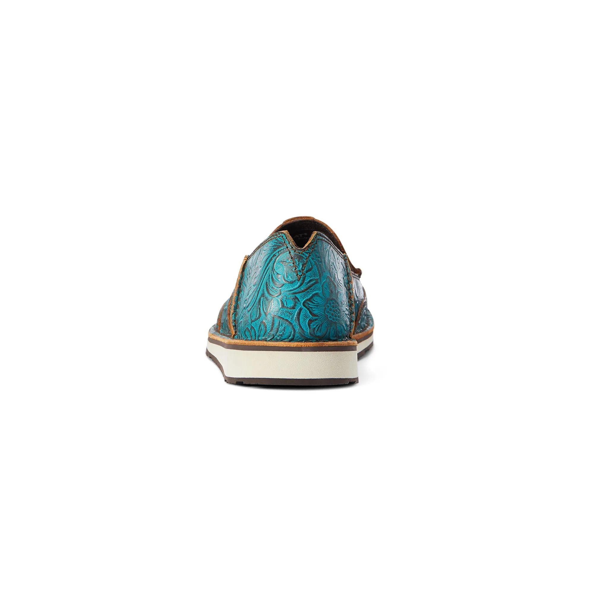 Ariat Womens Cruiser, Brushed Turquoise Floral Embossed