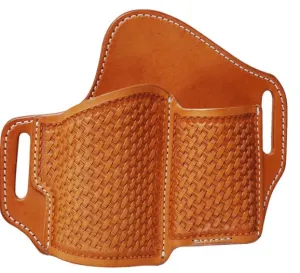 Basket Weave  Leather Holster