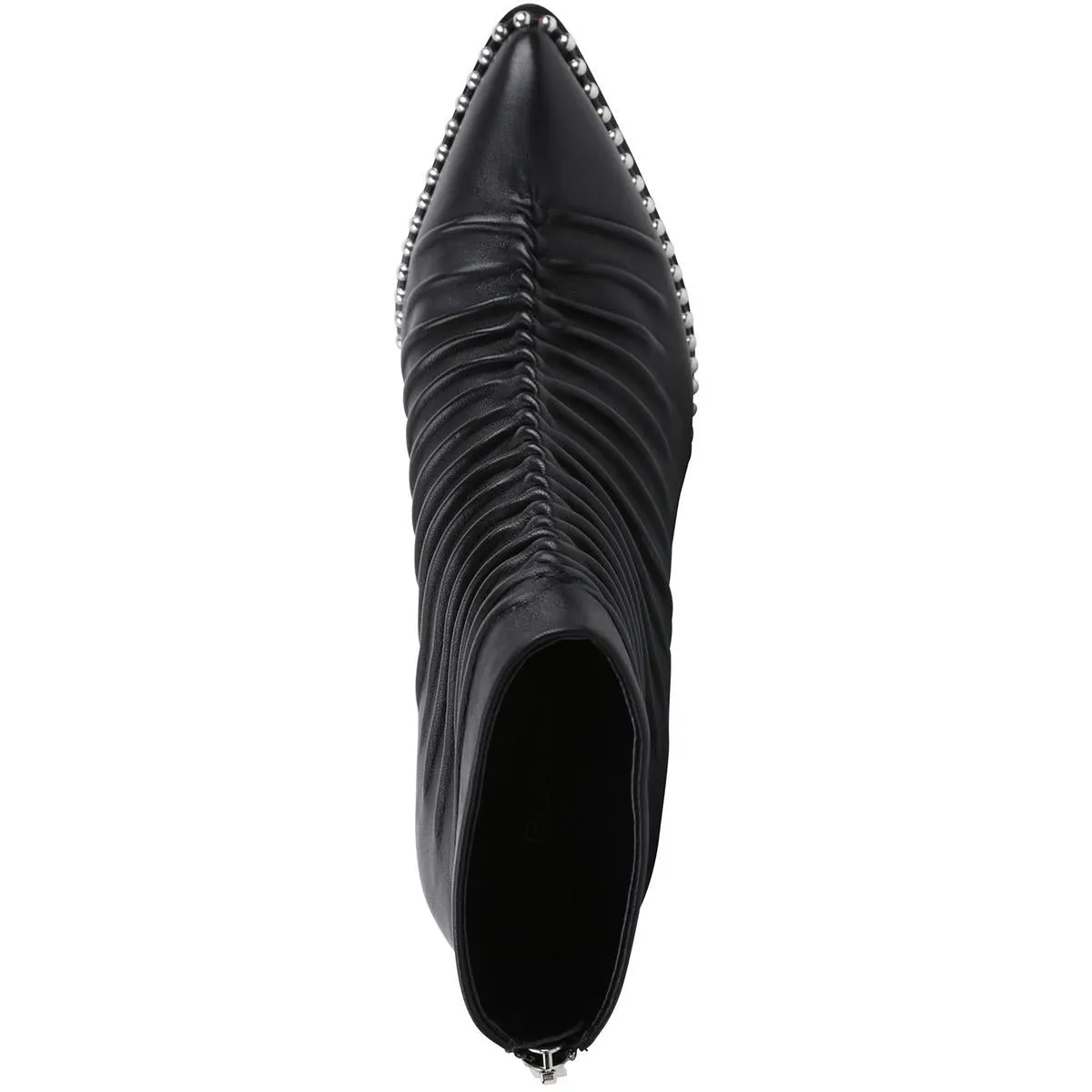 BCBGeneration Womens Hinabi Leather Pointed Toe Ankle Boots