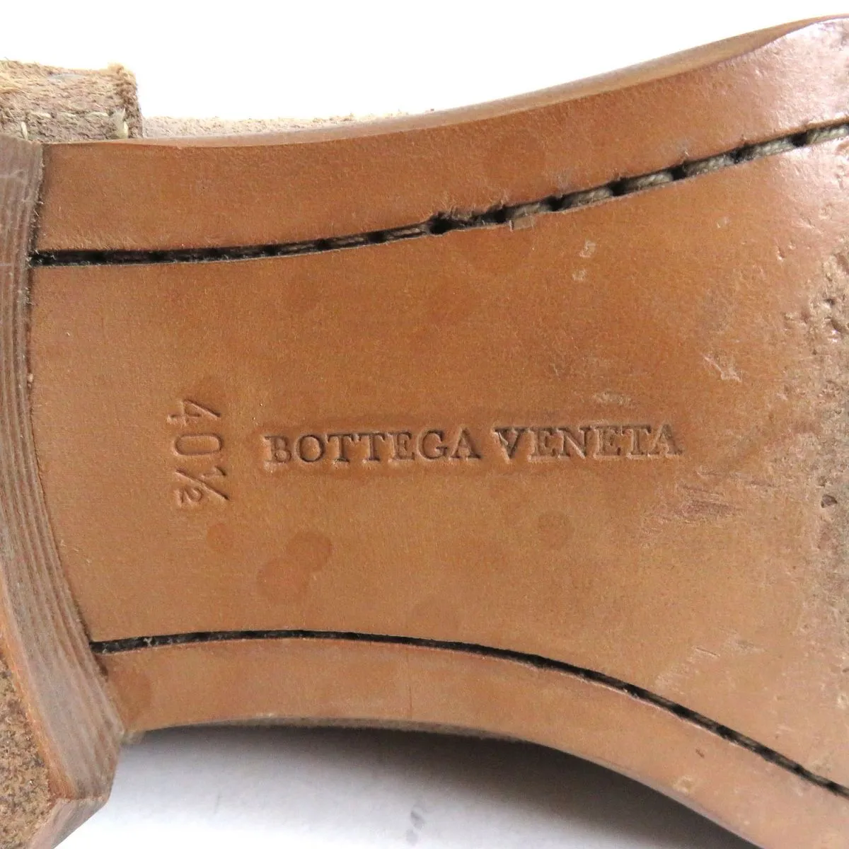 Bottega Veneta Suede Leather Engineer Boots Brown