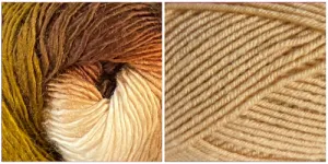 BUTTERSCOTCH   COLEUS - Embossed Natura Hat KIT