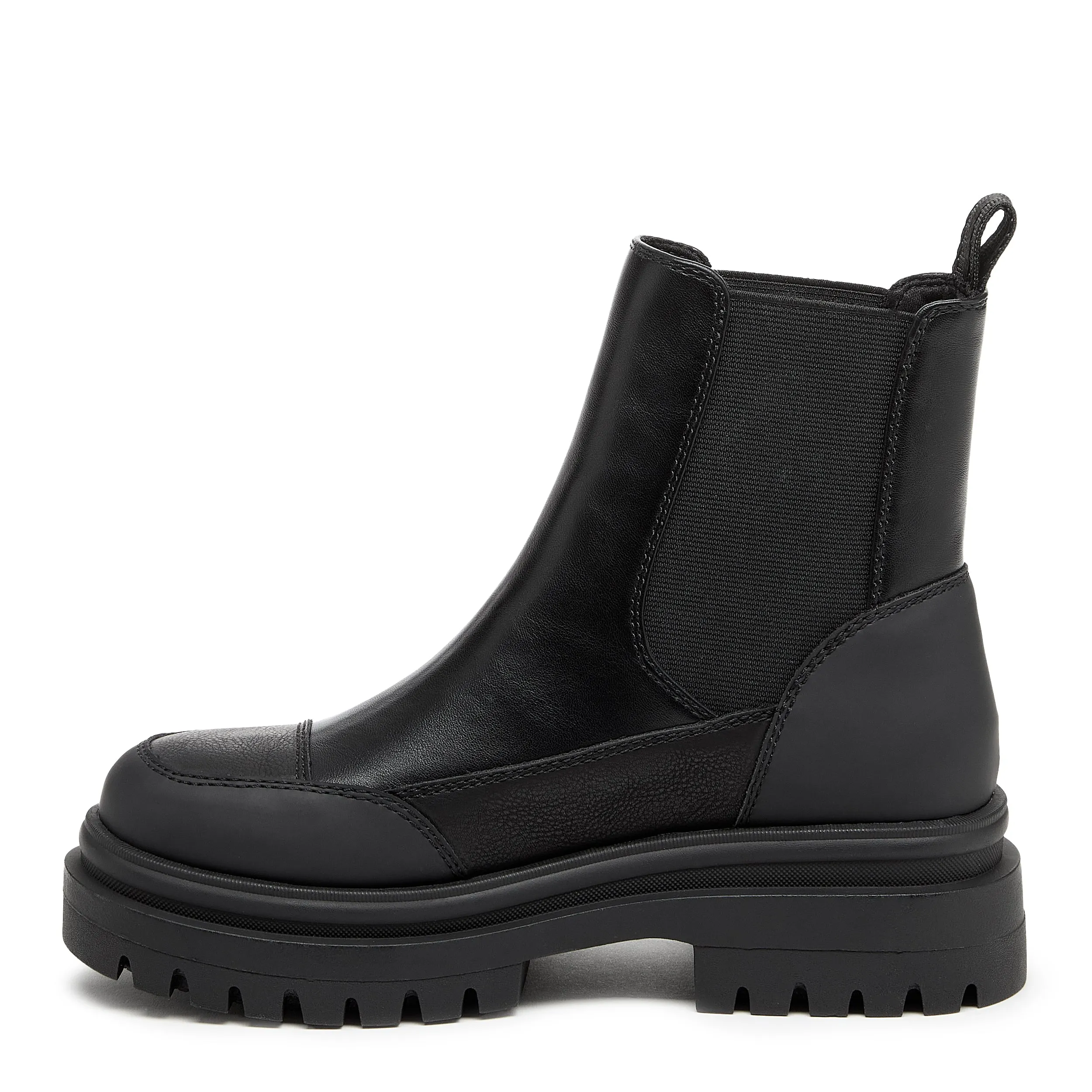 Delta Black Chelsea Boots