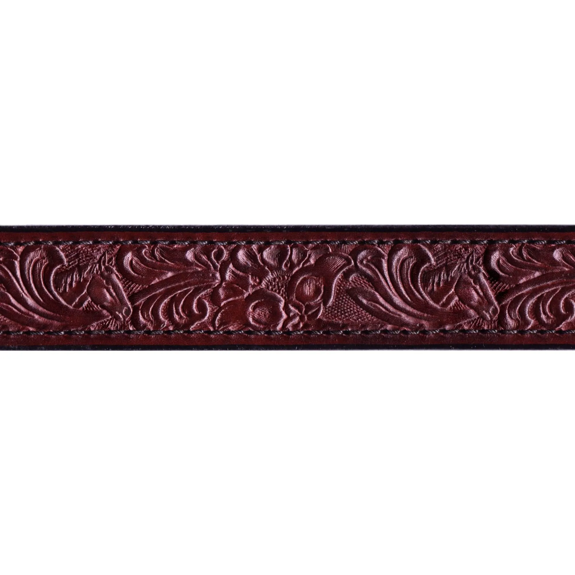 Embossed Dual-Layer Bullhide Gun Belt