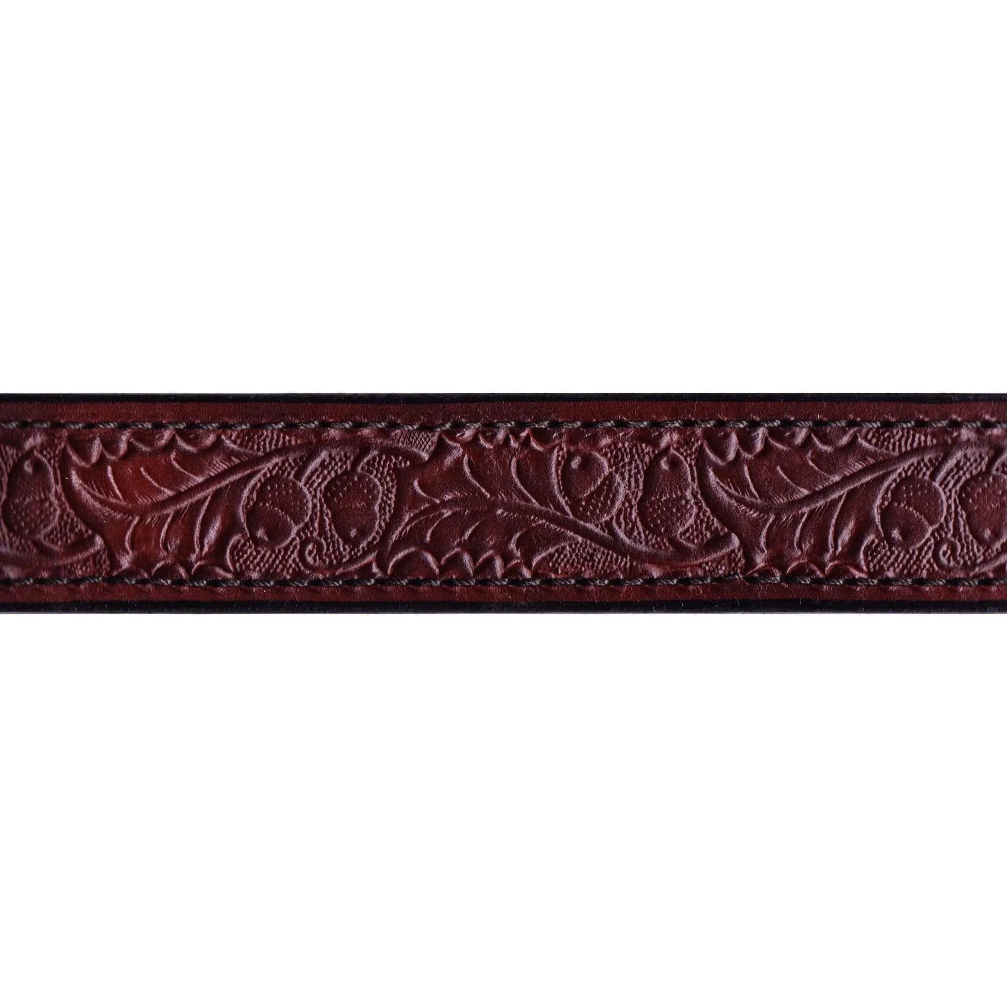 Embossed Dual-Layer Bullhide Gun Belt