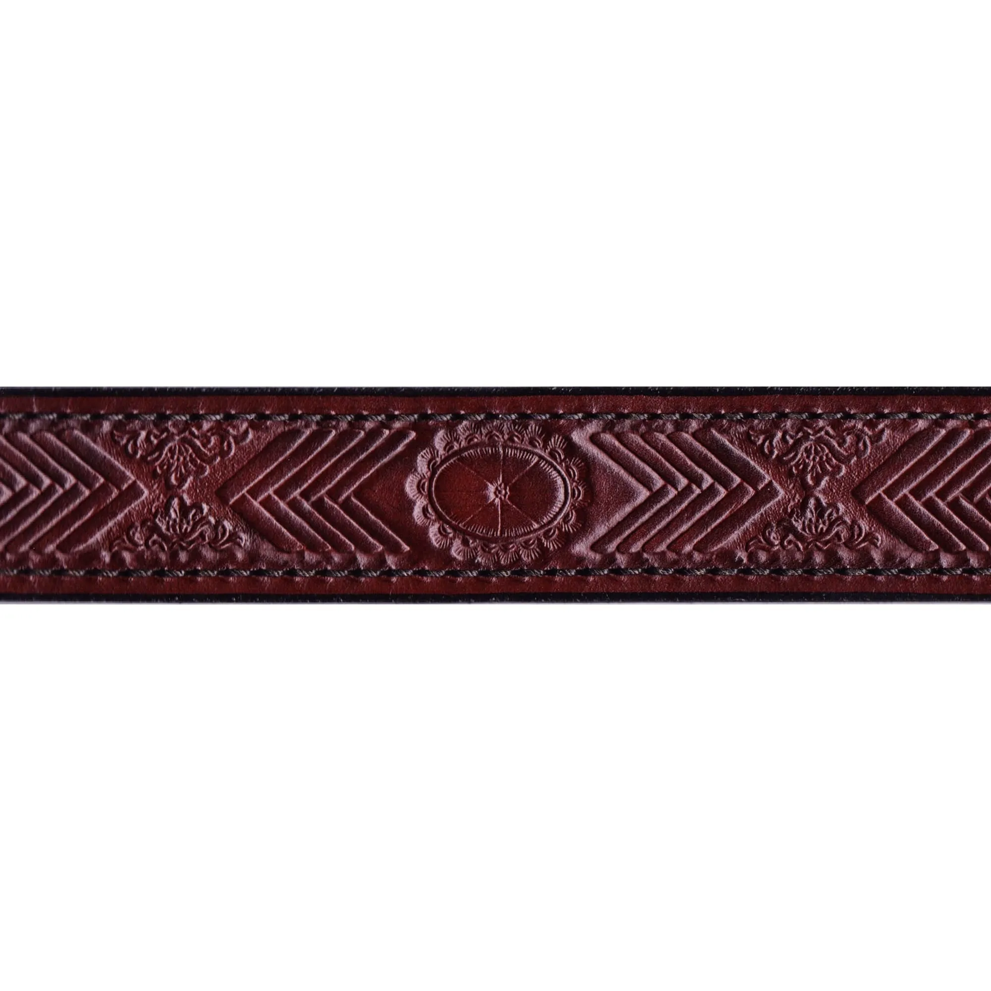 Embossed Dual-Layer Bullhide Gun Belt