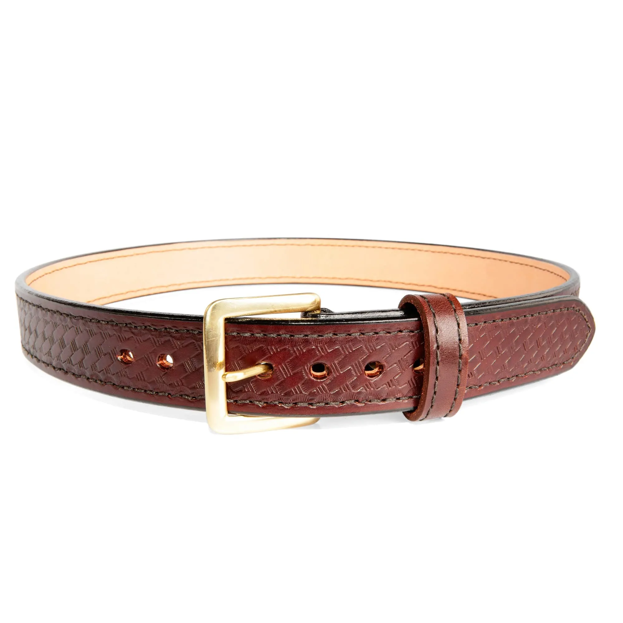 Embossed Dual-Layer Bullhide Gun Belt