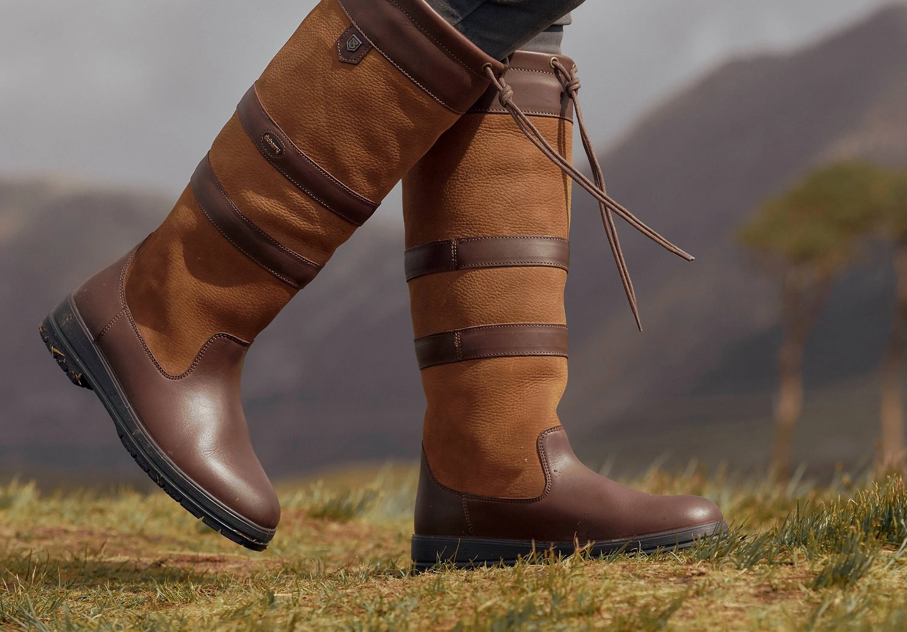 Galway Mens Country Boot  - Black