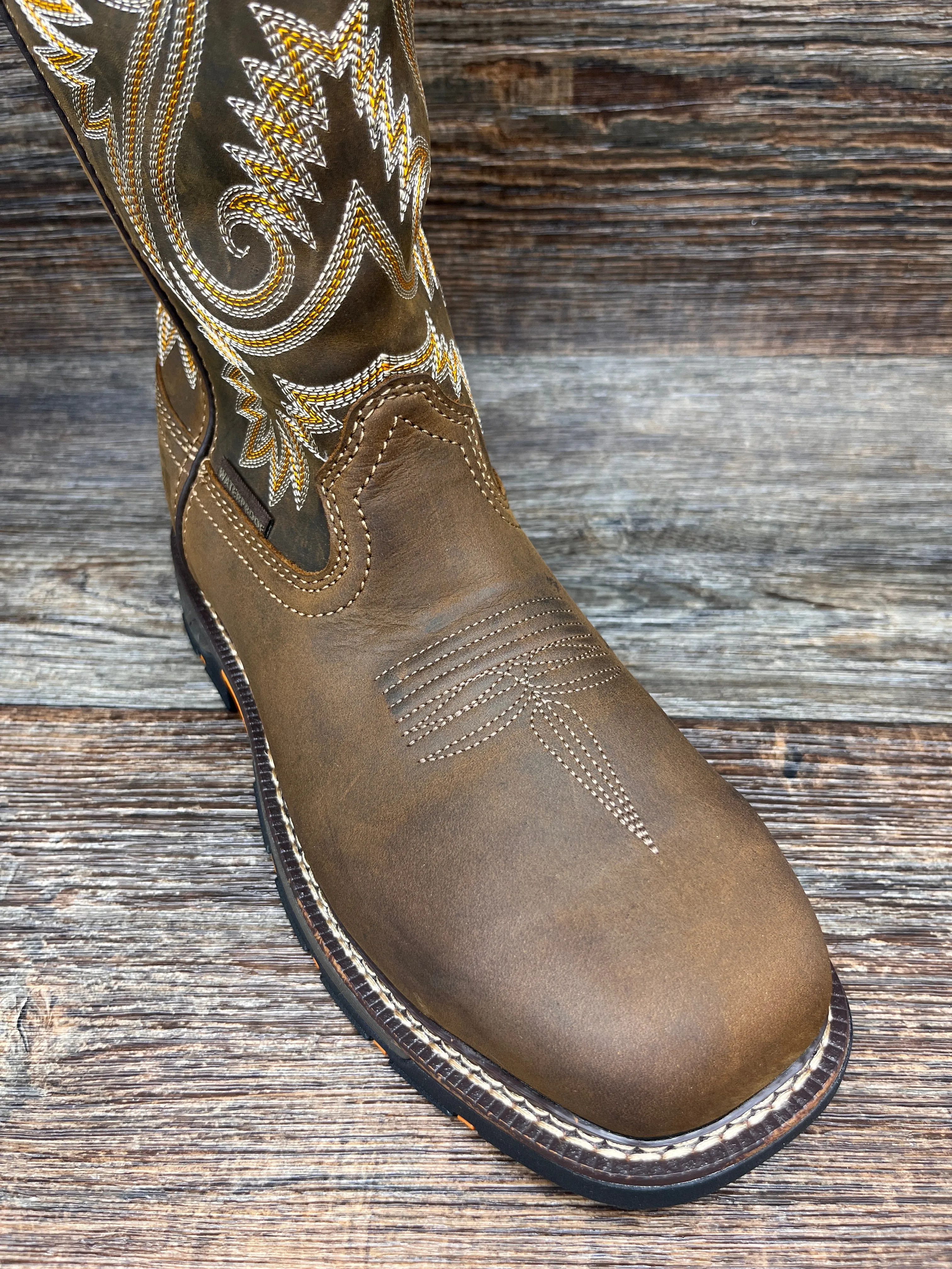 GB00622 Men's Carbo-Tec FLX Waterproof Alloy Toe Work Boot by Georgia