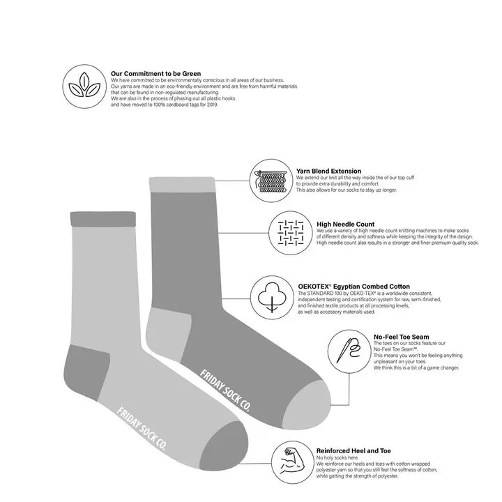 Laundry Box Socks / Click for Styles