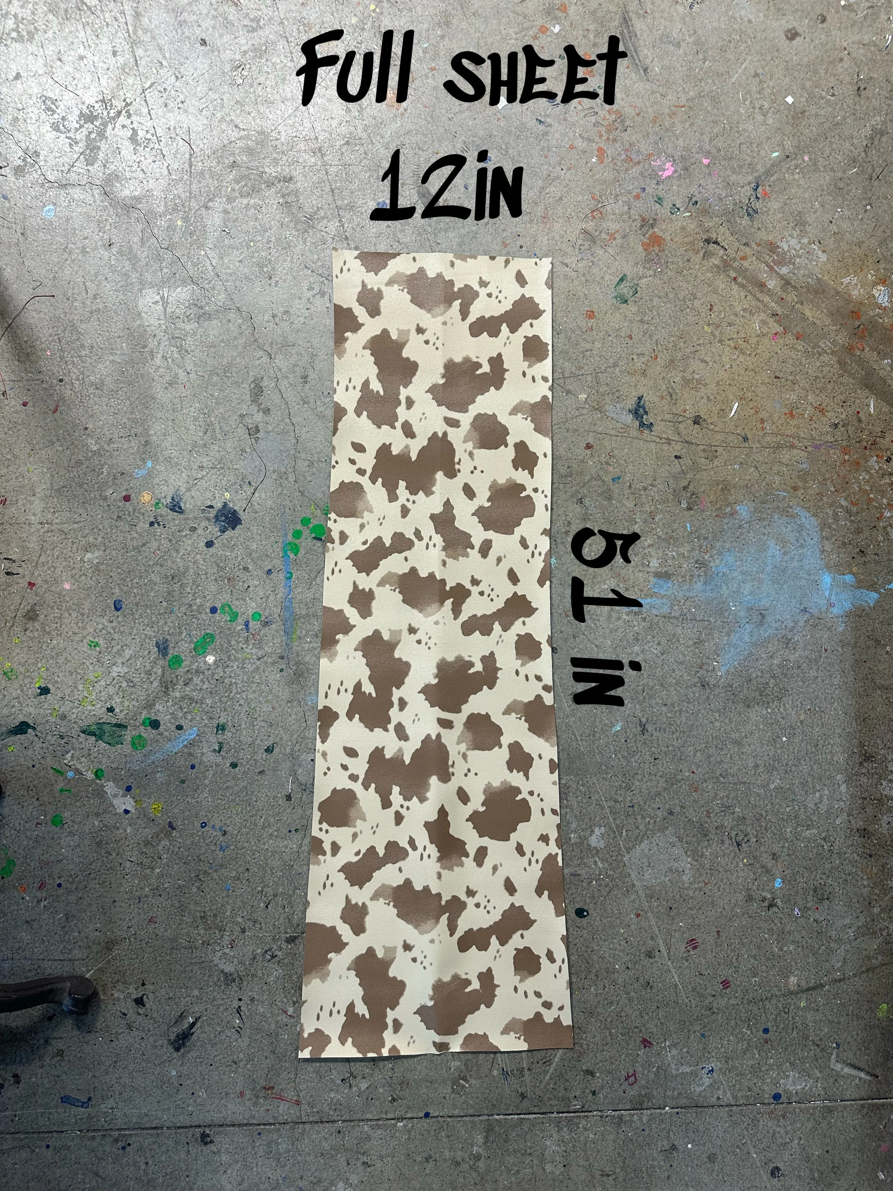 Leather - Frost Matte Grey Brown PU