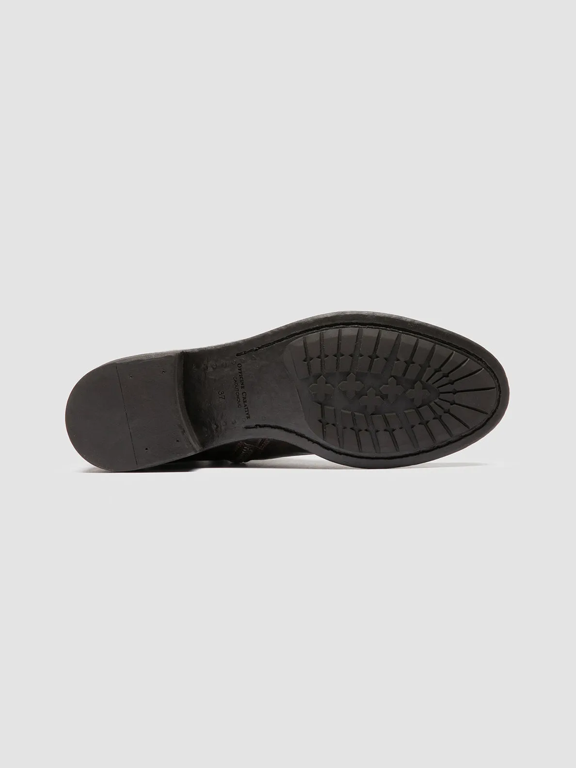 LIS 001 - Brown Leather Zipped Boots