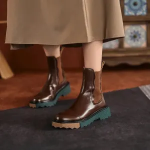 Shimmering Beautiful Chelsea Boots