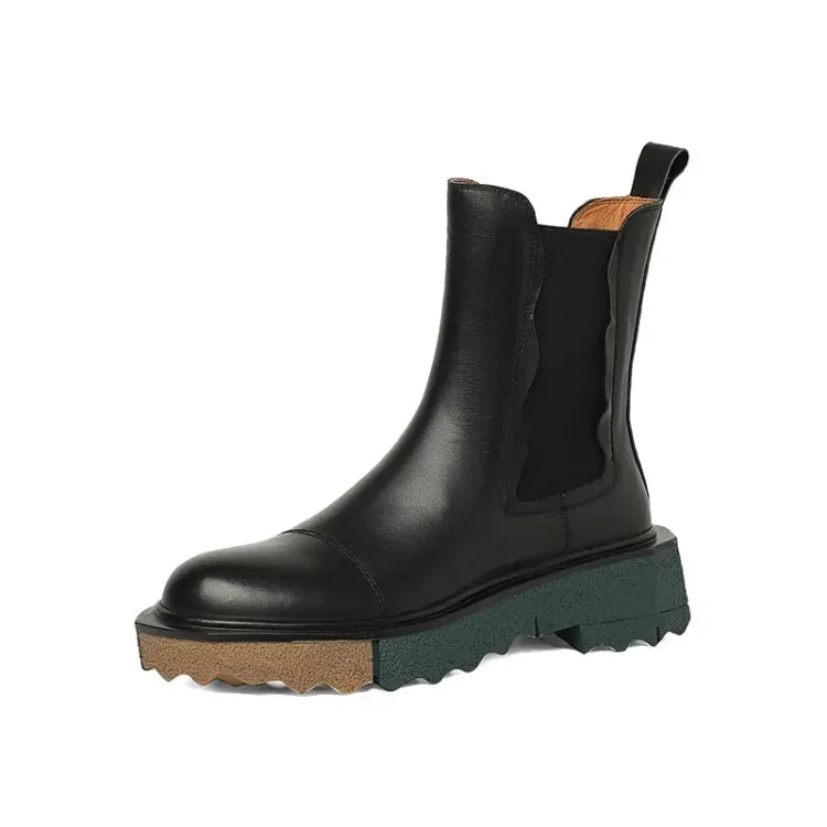 Shimmering Beautiful Chelsea Boots