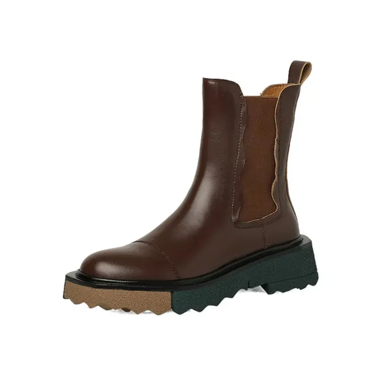 Shimmering Beautiful Chelsea Boots