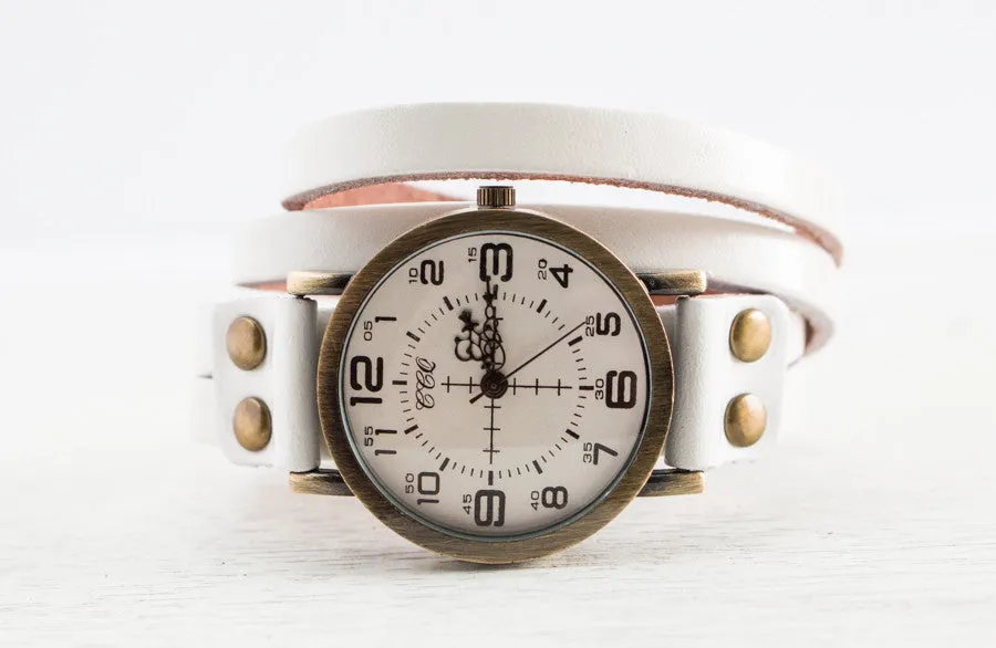 The Josephine | Vintage Leather Watch