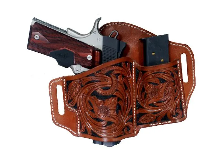 Tooled Leather Holster