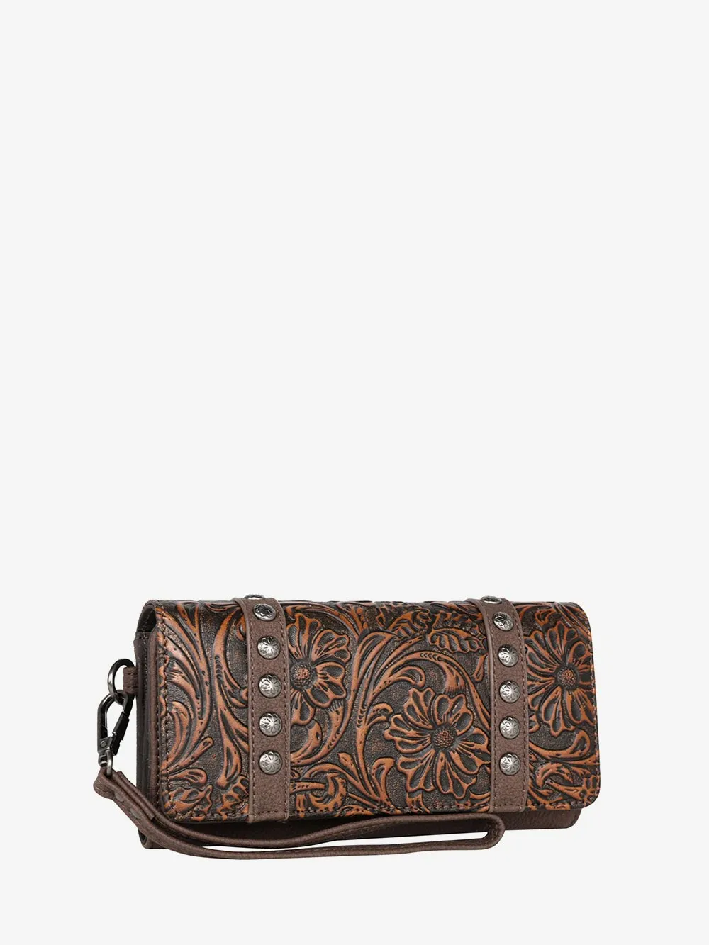 Trinity Ranch Floral Embossed Graphic Wallet