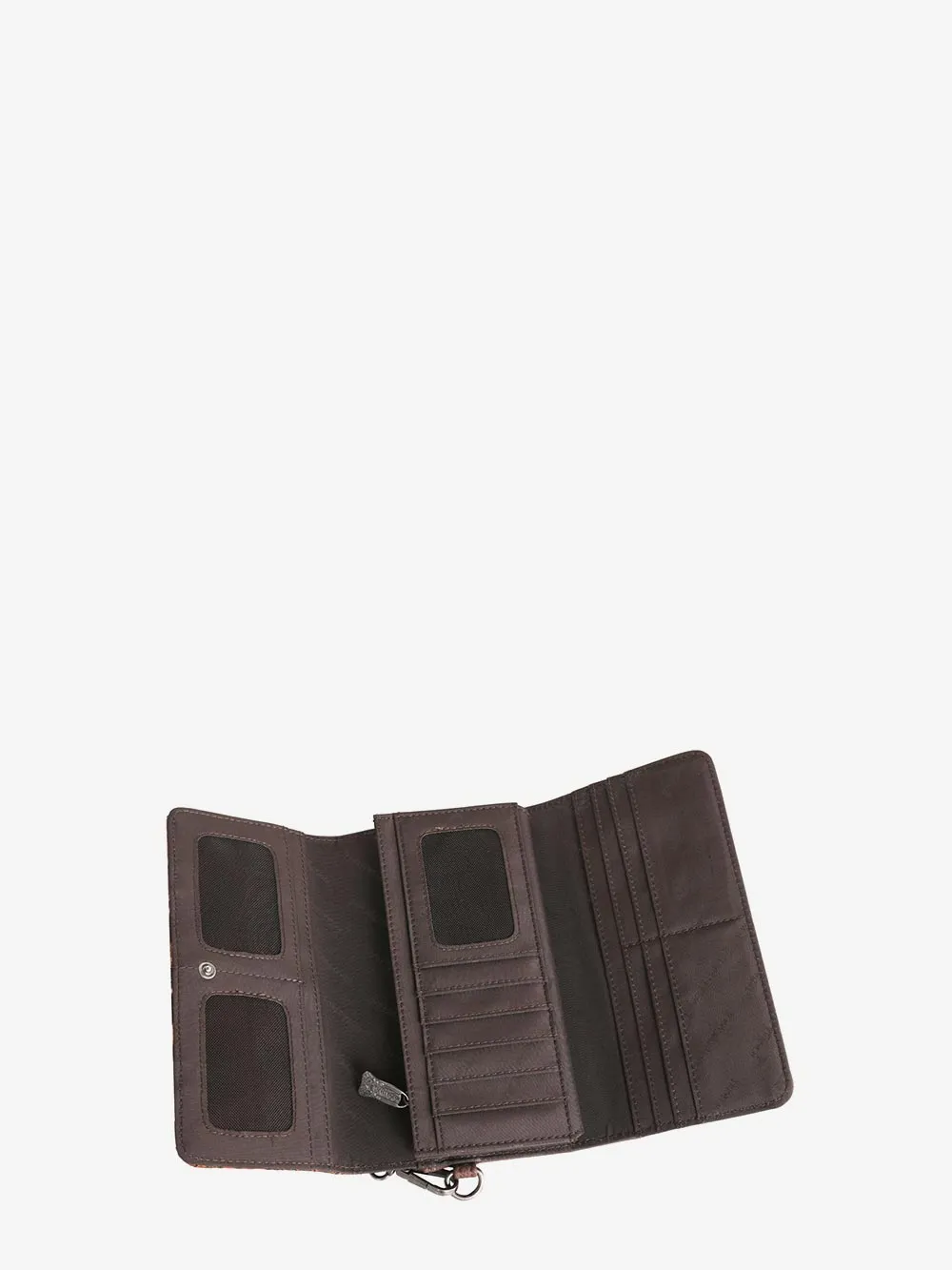 Trinity Ranch Floral Embossed Graphic Wallet
