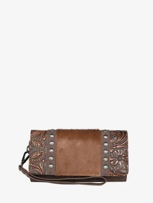 Trinity Ranch Floral Embossed Graphic Wallet