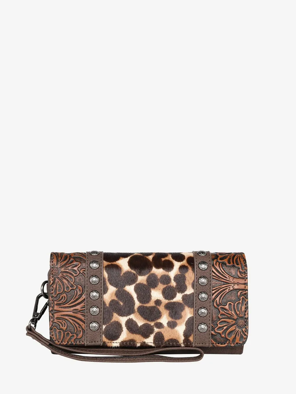 Trinity Ranch Floral Embossed Graphic Wallet