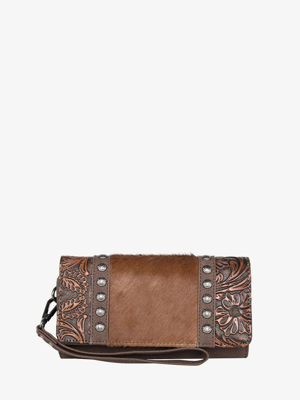 Trinity Ranch Floral Embossed Graphic Wallet