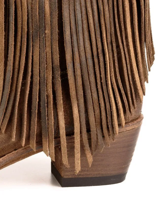 WOMEN'S BOOTS WITH FRINGES 2475