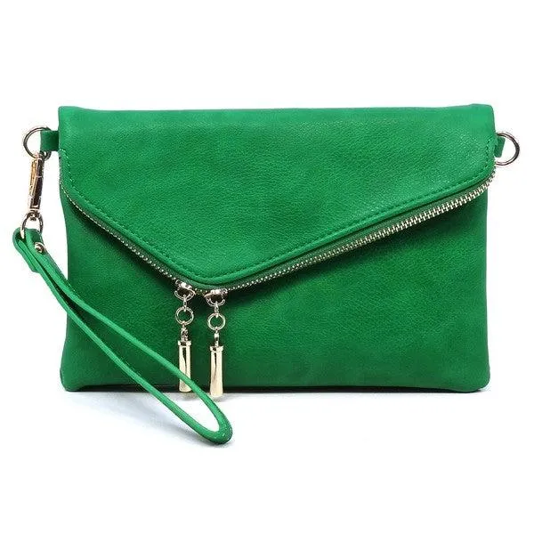 Womens Handbags Fashion Envelope Foldover Clutch
