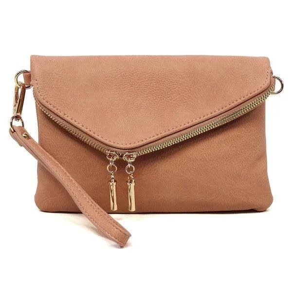 Womens Handbags Fashion Envelope Foldover Clutch