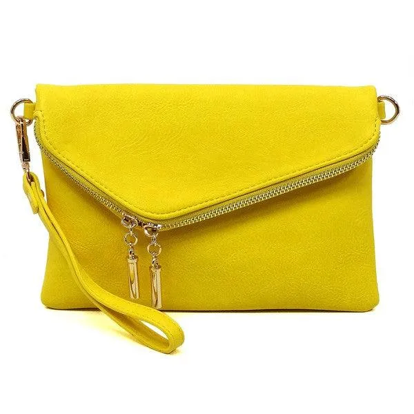 Womens Handbags Fashion Envelope Foldover Clutch