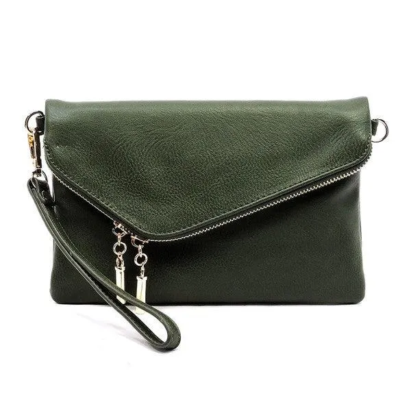 Womens Handbags Fashion Envelope Foldover Clutch