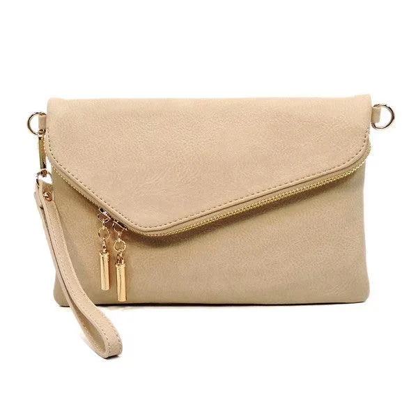 Womens Handbags Fashion Envelope Foldover Clutch