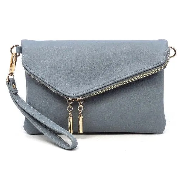 Womens Handbags Fashion Envelope Foldover Clutch