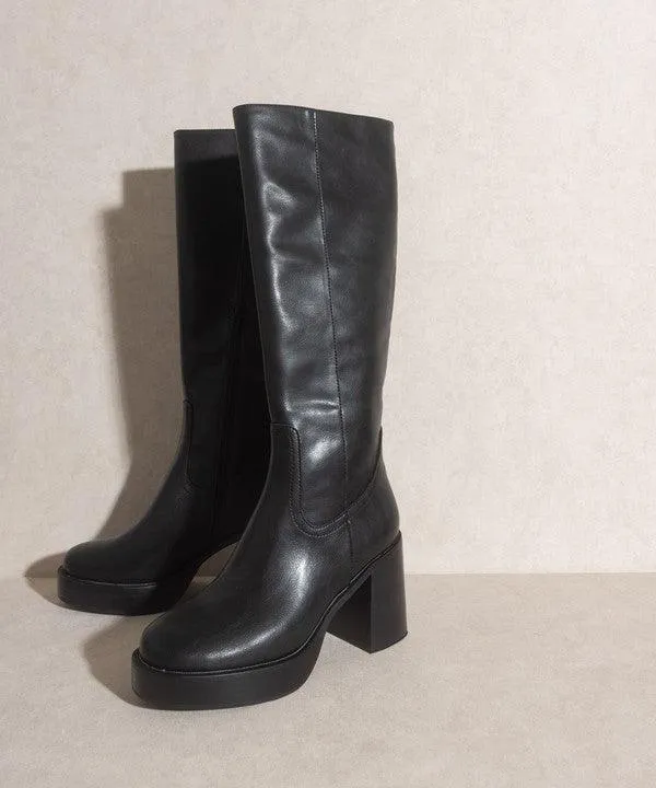 Womens Shoes Style No. Juniper - Platform Knee-High Boots