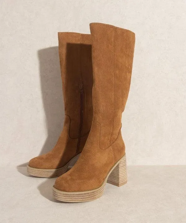 Womens Shoes Style No. Juniper - Platform Knee-High Boots