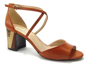 Wood Sandal Block Heel - Werner