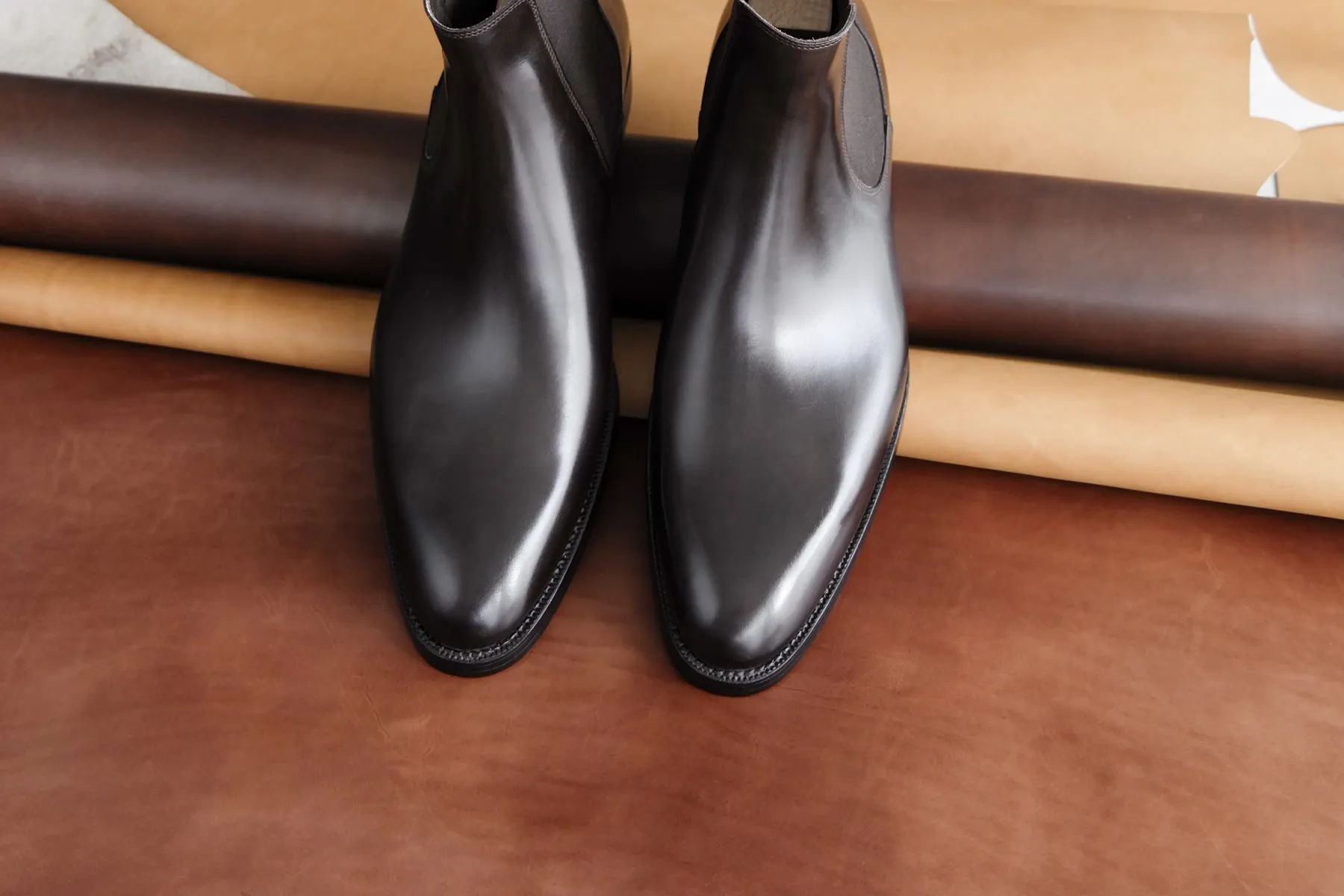 ZeroThreeThree.Perique Chelsea Boots from Bavarian Calf
